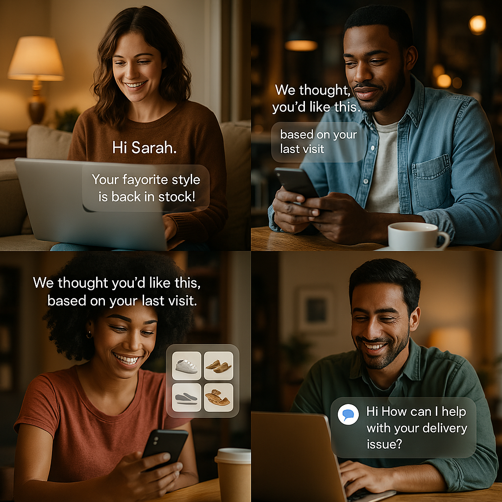 hat’s huge – personalization is directly linked to higher engagement and conversion, and AI lets us do it at scale.